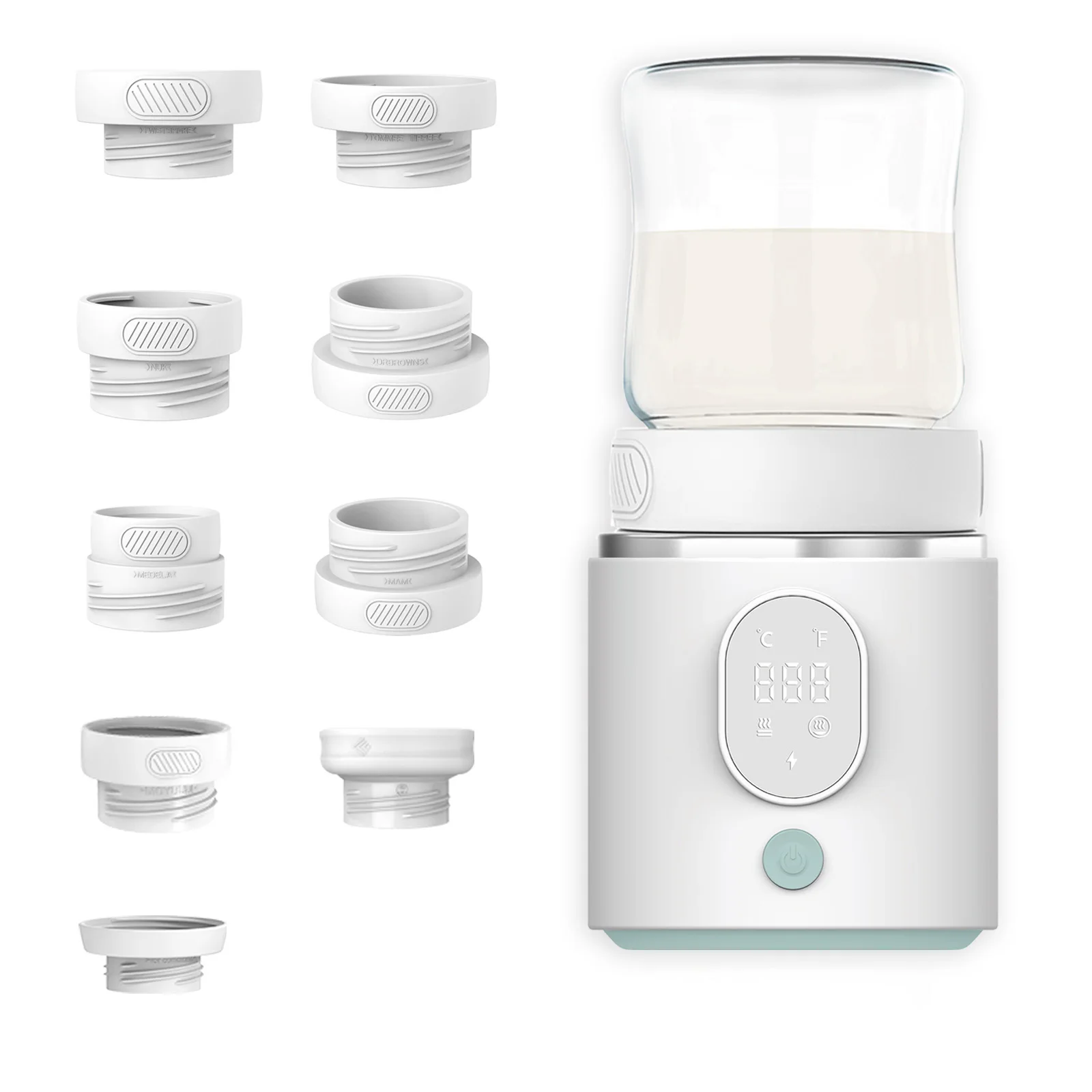Factory N7 Milk Bottle Warmer Fast Heat-up in 3 Min Convenient To Take Retain Nutrients Thermostat Portable Bottle Warmer
