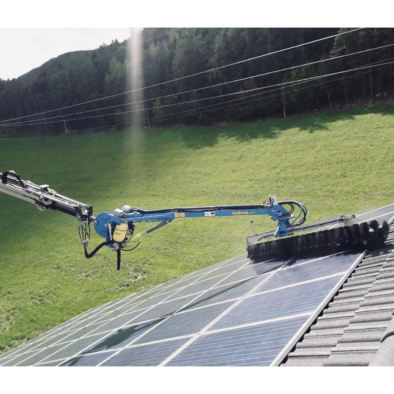 Portable Solar Panel Roller Brush High Quality Roller Brush For Solar Panel Cleaning Kit Solar Panels Cleaning Brush