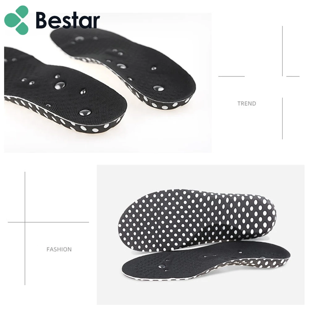 Magnetic Massage Foot Therapy Reflexology Pain Relief Shoe Insoles Washable and Cut