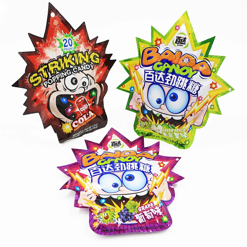 Factory Direct Sale Food Degrade Special Shaped Coffee Candy Food Plastic Packaging Bags