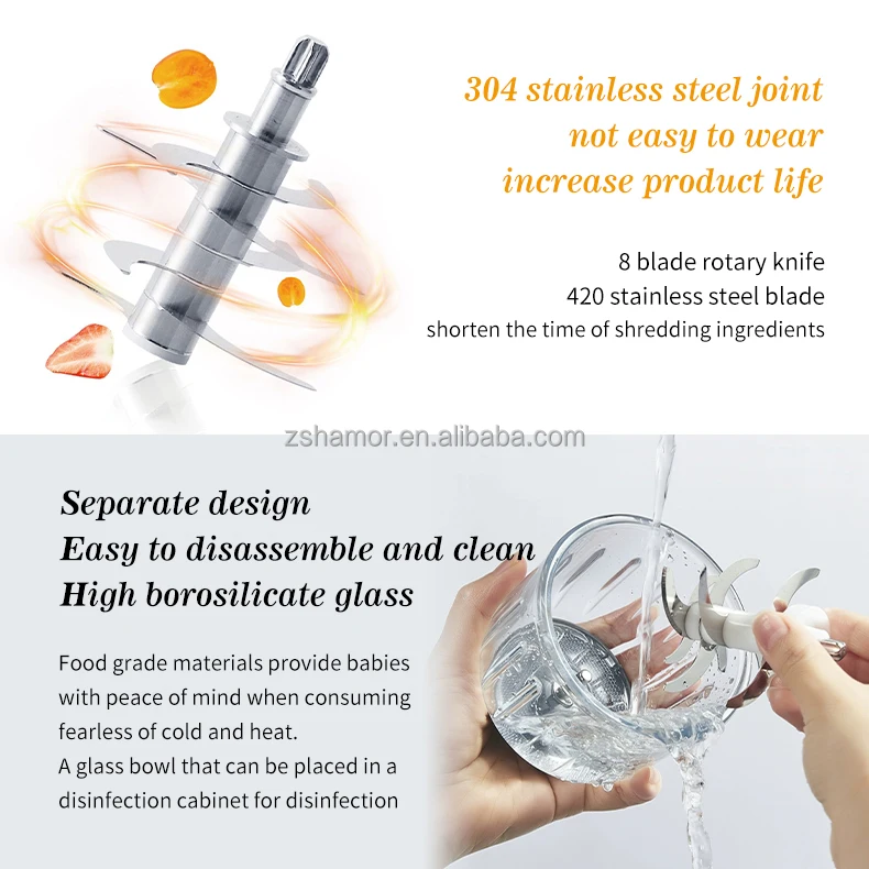 Hamor A10 All-in-One household food makers baby appliances babycook mother and baby brezza food blender food maker processor