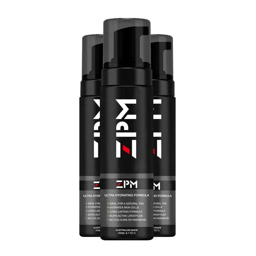 ZPM OEM/ODM Private Label Self Tanner Foam For Quick Sunless Tanning Use For A Natural Looking Golden Tan Self Tanner Mousse