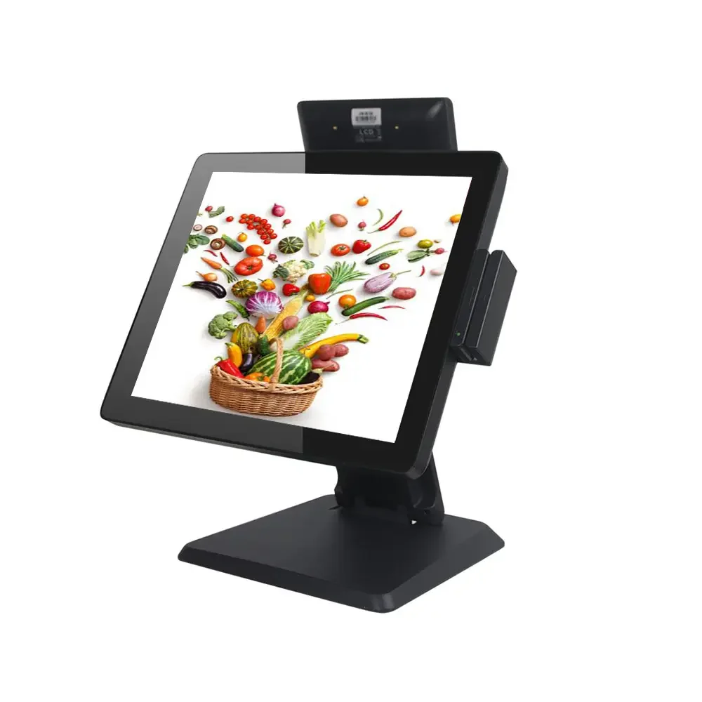 Smart Windows 10 Touch Screen Cash Register Best Aluminium Shell All In One Pos Terminal System For Restaurant