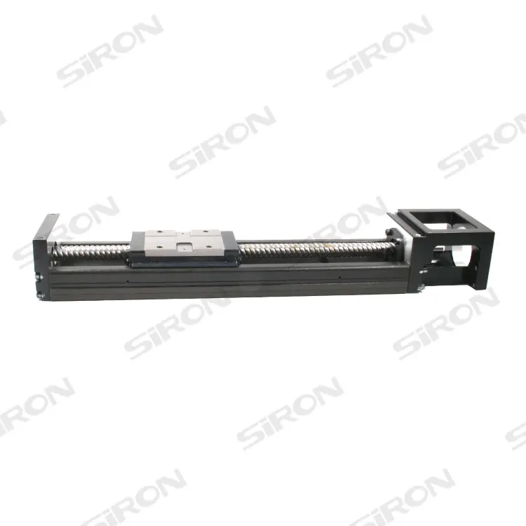 Automatic Machinery Use Stainless Steel Ball Screw Single Axle Sliding Table 2-20mm Lead CNC Linear Guides