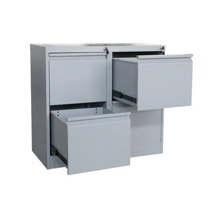 Metal file cabinet storage drawer file cabinet office furniture 4 drawers grey file cabinet