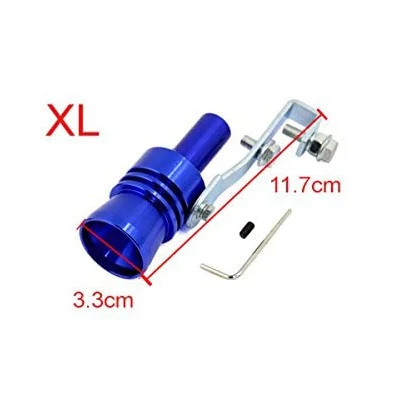 JDMotorsport88 Car Auto Exhaust Muffler Pipe Turbo Whistler Blow Off Valve BOV Simulator XL Size Hot Selling On Amazon