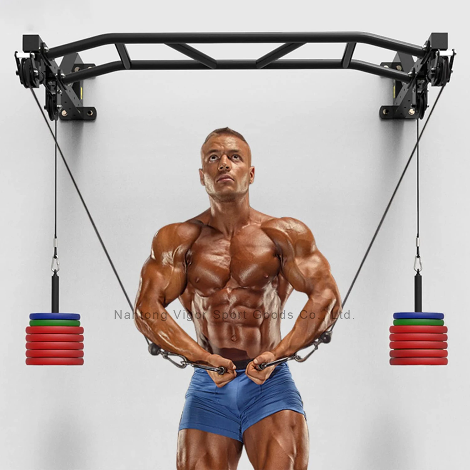 Steel Multifunction Heavy Duty Sport wall mounted Pull up bar Gym Equipment Strength Training Chin Pull Up Bar