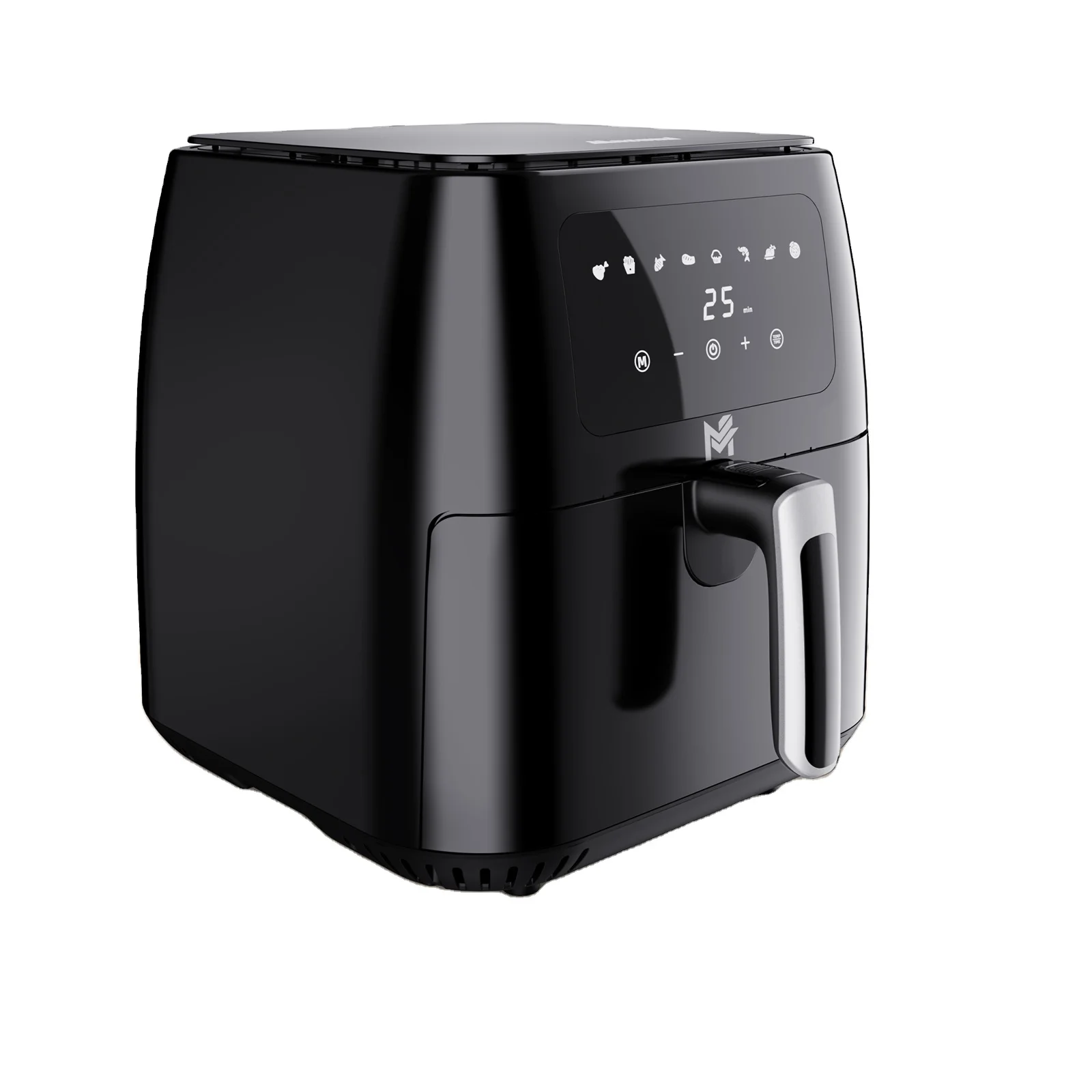 oven electric digit oven air fryer glass cooking new fashion oil-free small silver crest airfryr dual basket air fryer on sale