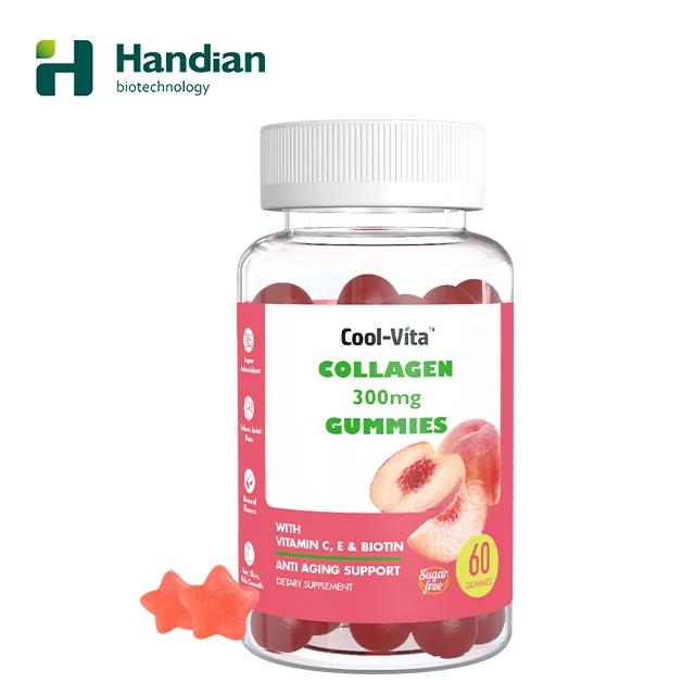 Коллагеновые жевательные резинки для женщин и мужчин с биотином цинка Витамин C для роста волос уход за кожей сильные ногти Протеин