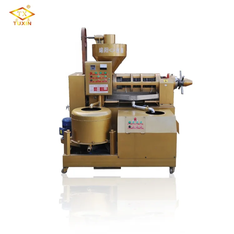 2023 Sunflower Seed Temperature-Controlled Centrifugal Filtration Combined Oil Press