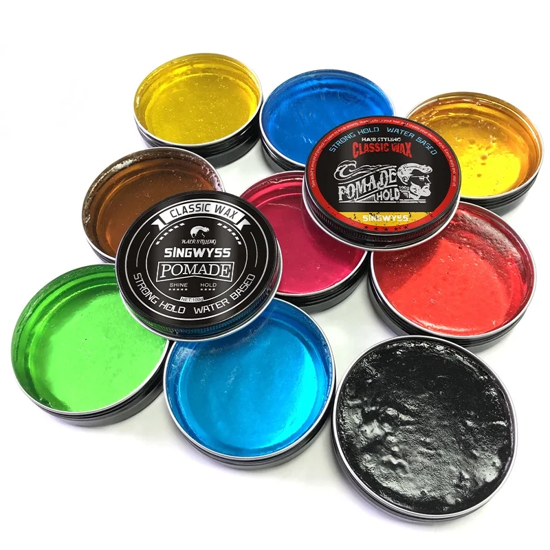 Professional Water Based Natural Ingredient Fruit Pomade Hair Styling Products Men OEM Pomade