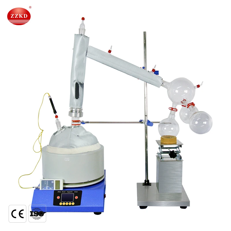 Новая пленочная дистилляционная машина с коротким циклом дистилляции 10 л