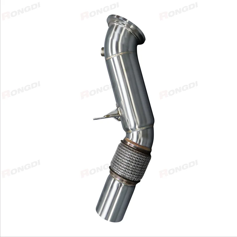 High-Performance 304 Stainless Steel Downpipe for BMW 320i 325i G20 X5M X6M F95 F96 4.4T Factory Wholesaler Price
