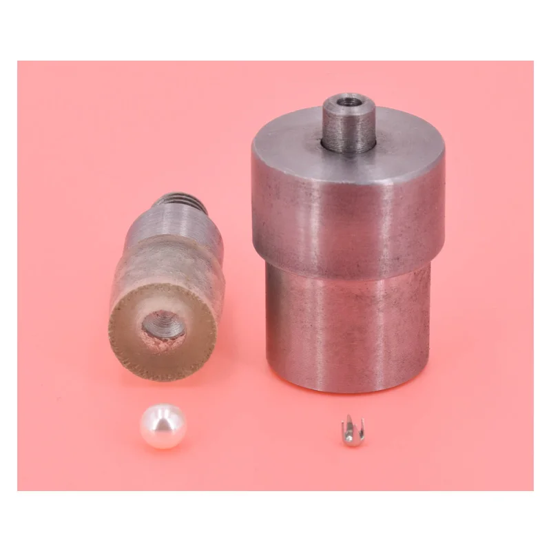 Pearl Mould 1Set Hand Press Die Mould Tool for Crystal Rhinestone Rivets DieS Setter Snap Setting Tools 6~11mm rivets dies Mould