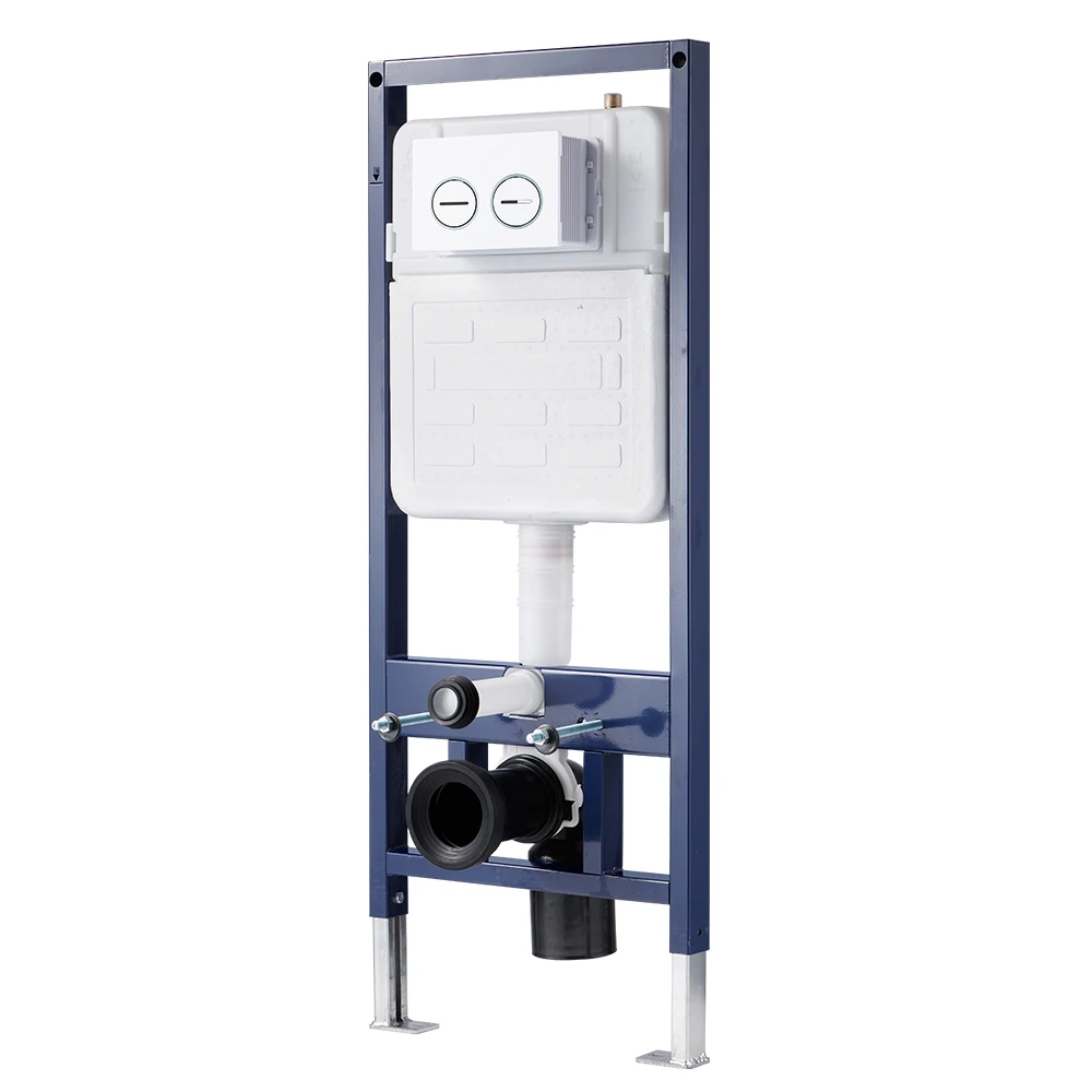 DOLOGI Wall-Mounted Toilet with Sensor Flush and Extendable Waste Outlet, Concealed Cistern