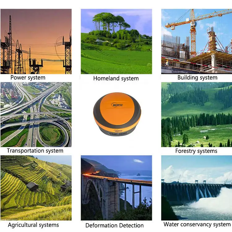 Cheap Land Surveying Equipment Receiver New Survey Gps Rtk Gnss Rtk Base And Rover