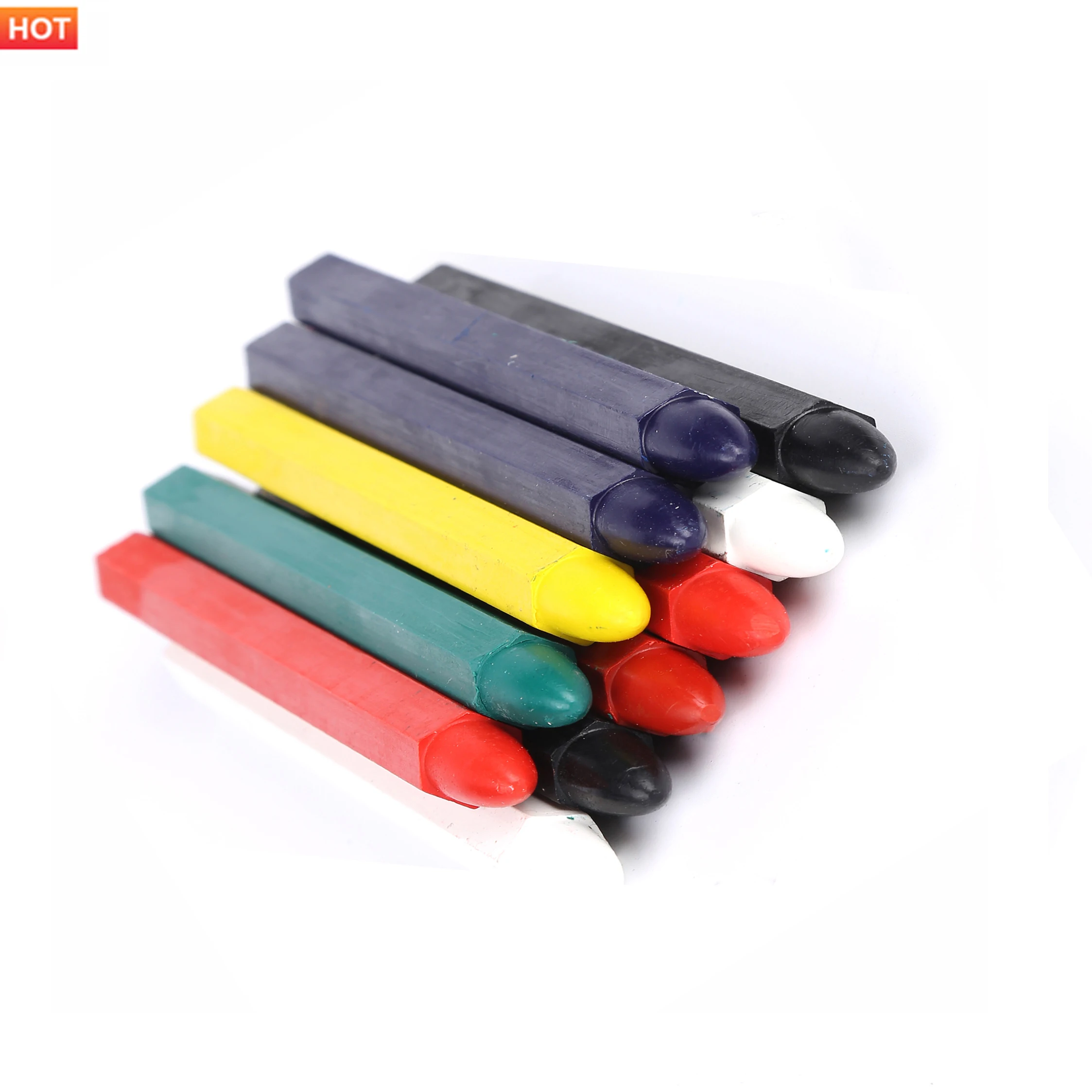 12 Colors Cheap Wholesale Wood Marker Crayons Customized Quality Multicolor Children Crayon Set
