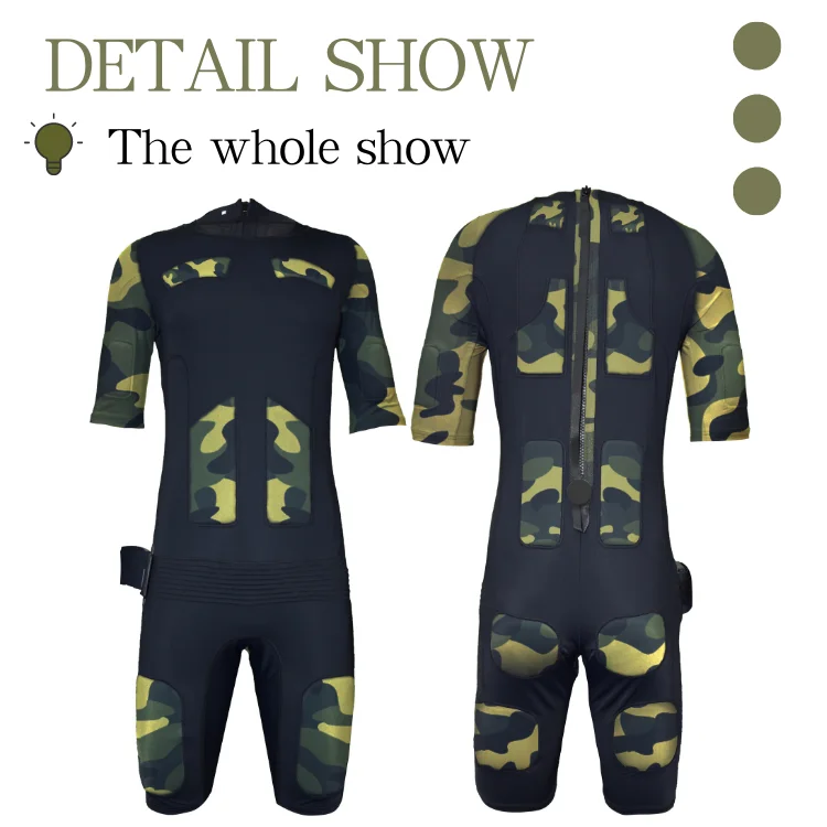 top selling electro muscle stimulator  wireless  ems  fitness body training suit