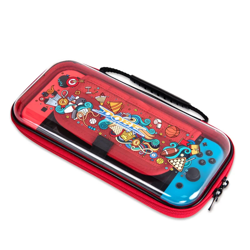 Новый красный Портативный чехол для Nintendo Switch сумка хранения Переносные Чехлы игровые аксессуары