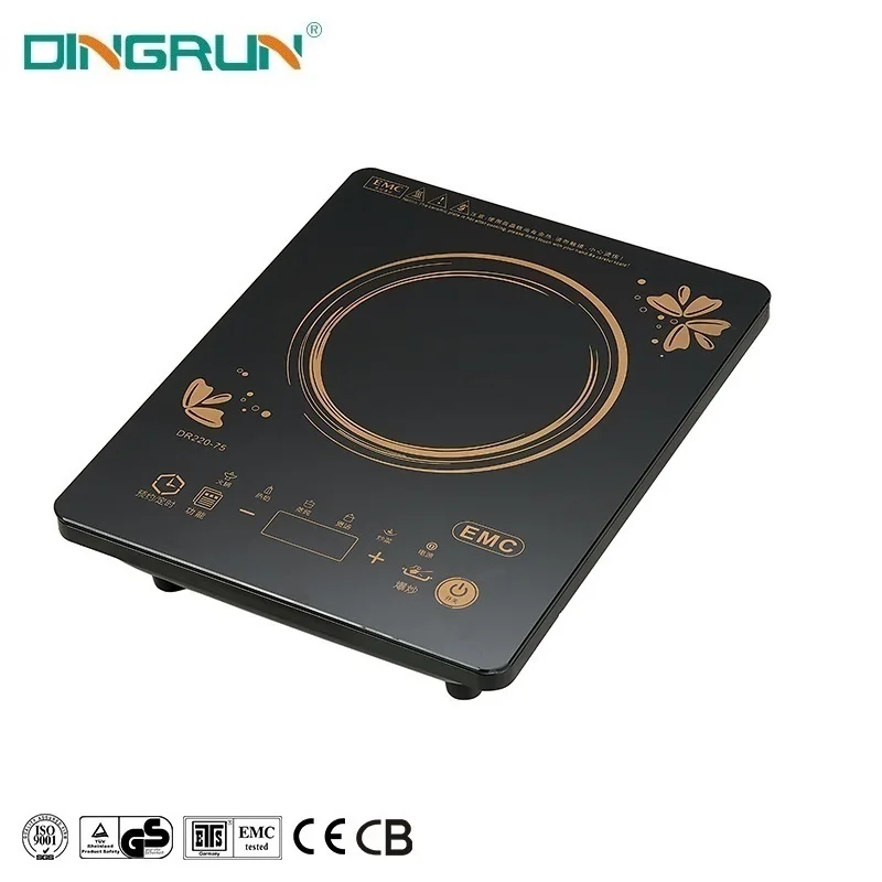 Home Appliance Single Burner Induction Hob 2000W Induction Cooktop Table Top Cooker Induction Cookers With Certificate