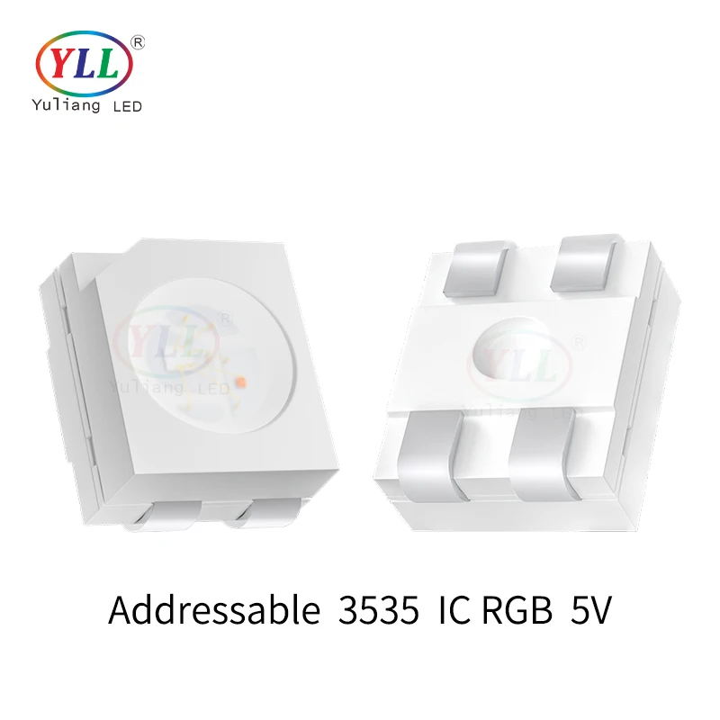 Epistar чип инкапсуляции серии светодиодный IC Ws2812B SK6812 светодиоды SMD 3535 5050 светодиод RGB 5 В 12 для ws2812 декоративная световая лента