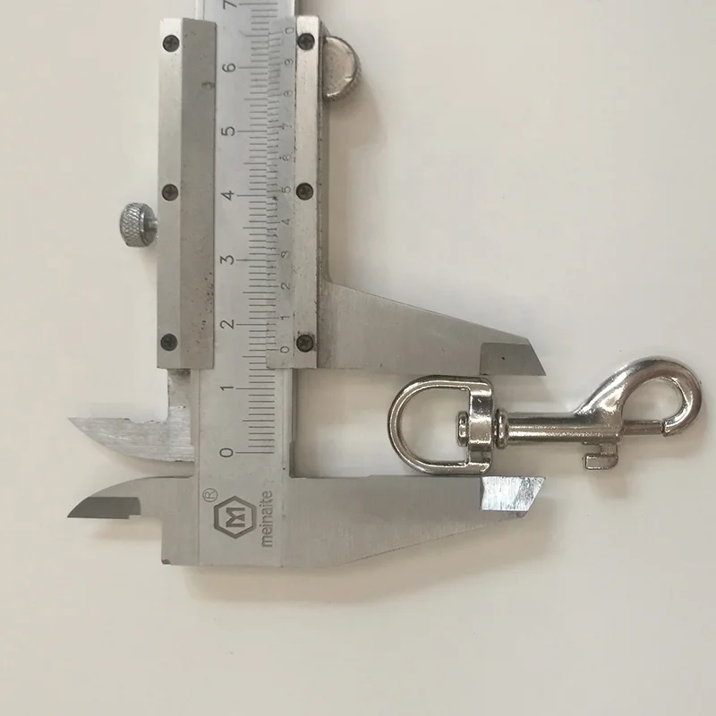 wholesale zinc alloy pet dog clasp chain hook clips bag chain accessories promotional gift customized logo buckles strong heavy