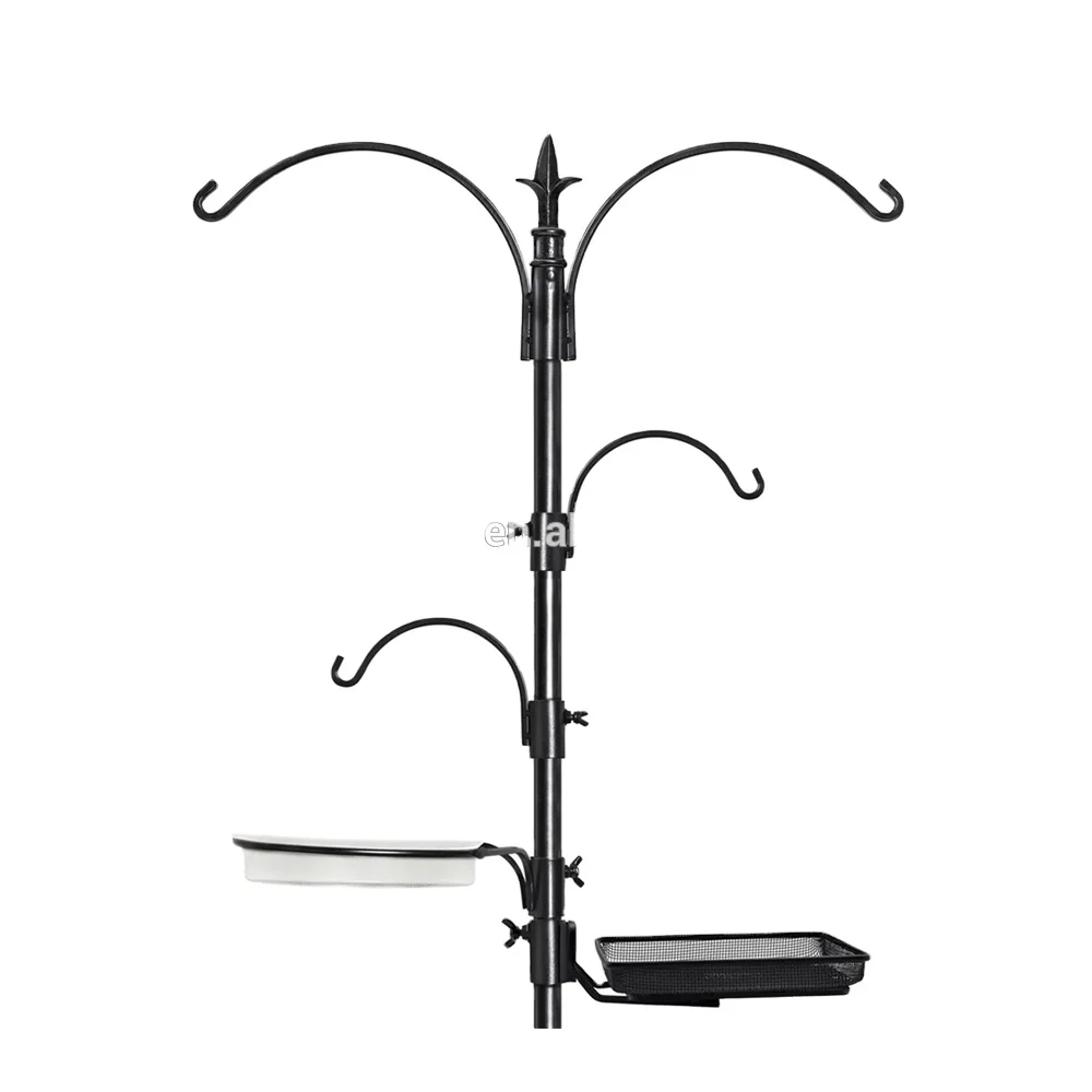 Hot sale new design wrought iron bird feeder station