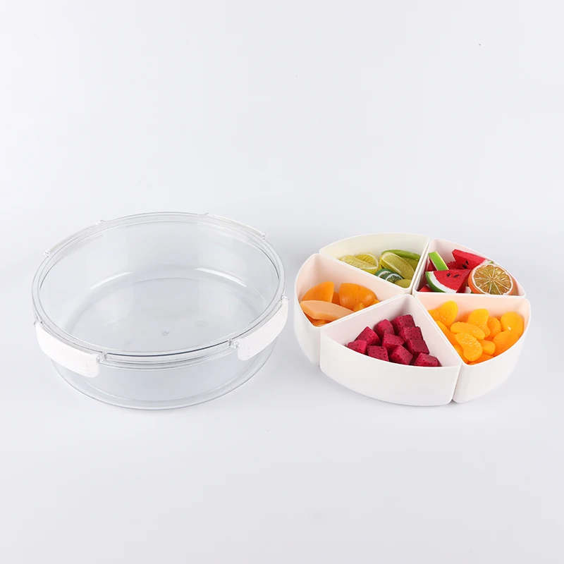 New product  fruit tray with lid PET Eco-friendly dry fruit box Hot Sale candy box For Packaging