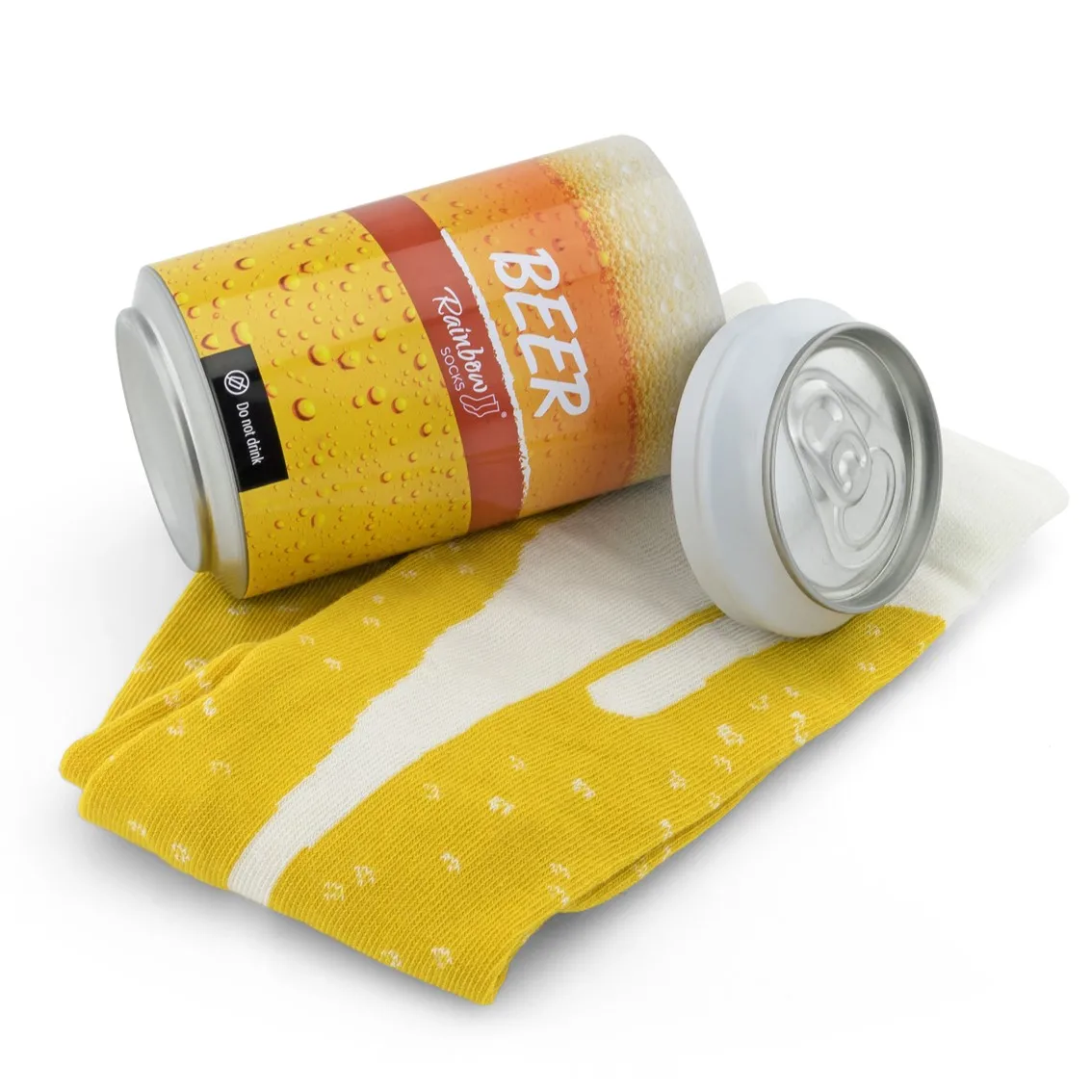 Wholesale free sample empty soda cola shape socks stash tin t-shirt beer can with removable lids
