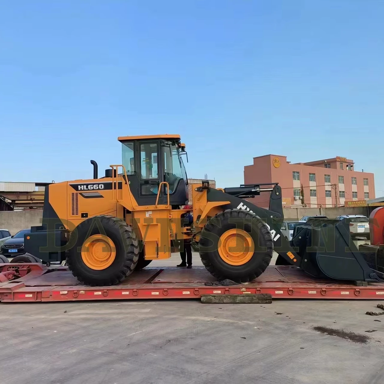 Hyundai HL660/665/660L/665L Loader Factory Price for Sale 6ton Front End Loader Wheel Loader