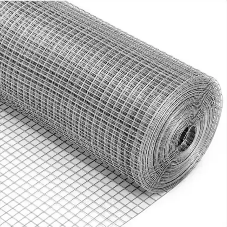 welded wire mesh galvanized welded wire mesh roll for garden fence