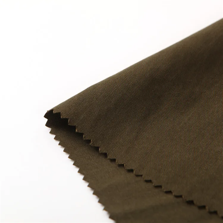 Саржевая растягивающаяся вышитая тканая ткань из tencel хлопка для женских