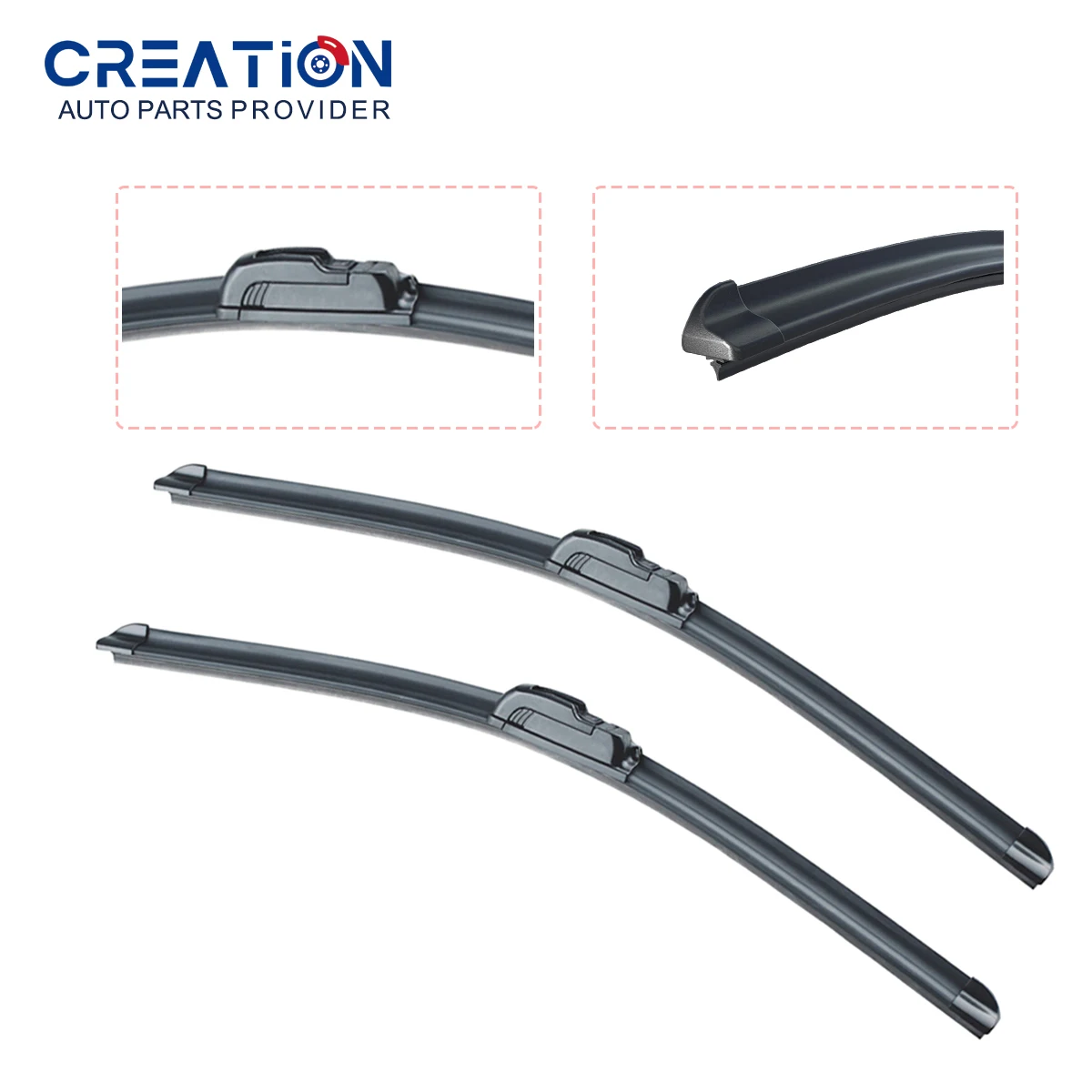 Premium Universal U Hook Windscreen Hybrid Wiper Premium ABS Material Greatest Windshield Car Windscreen Wipers