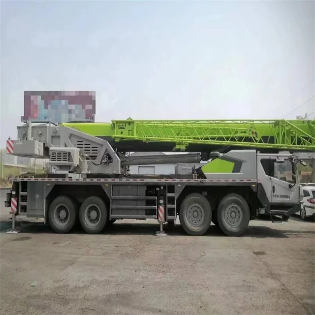 New Model Used 5 Telescopic Boom Crane Zoomlion 70TON 80TON China Brand Truck Crane For Sale
