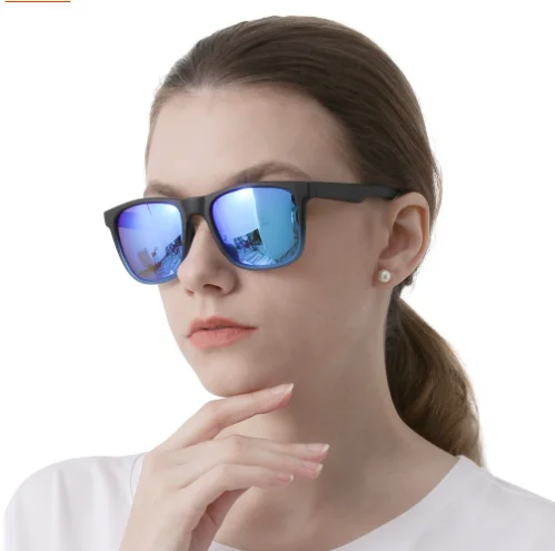 Temple Printing Style Rectangle Classic Comfortable Sports Polarized Sunglasses Man UV400 Protection Driving Fishing Glasses