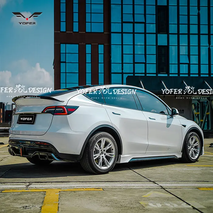 Спойлер Yofer для tesla модные задние крылья с удлиненным хвостом автомобильные запчасти аксессуары боди-комплект