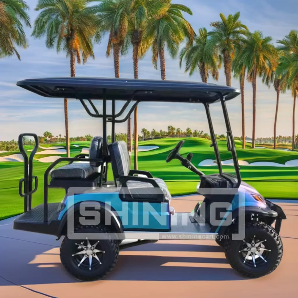Shining Brand high degree club car electric differential four seat golf cart