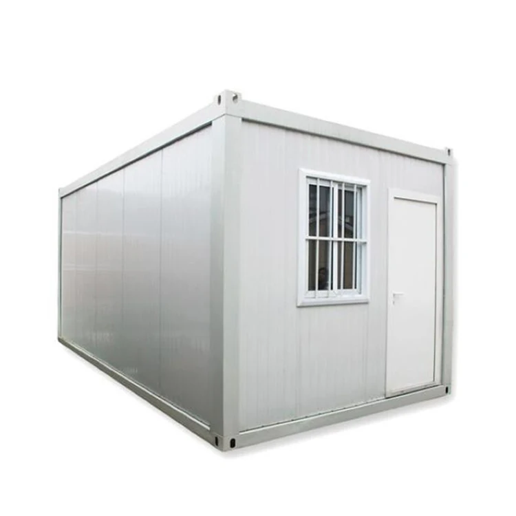 Comfortable and practical modern prefab duplex house