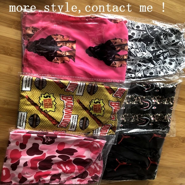  Индивидуальный дизайн Durags модный унисекс полиэстер Durag для