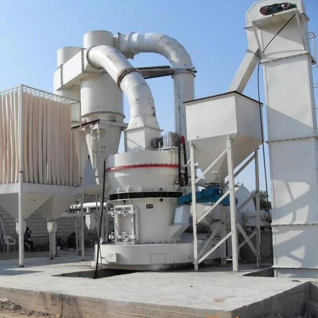 Kaolin  Carbonate Powder Making Machine High Pressure Overhang Roll Mill