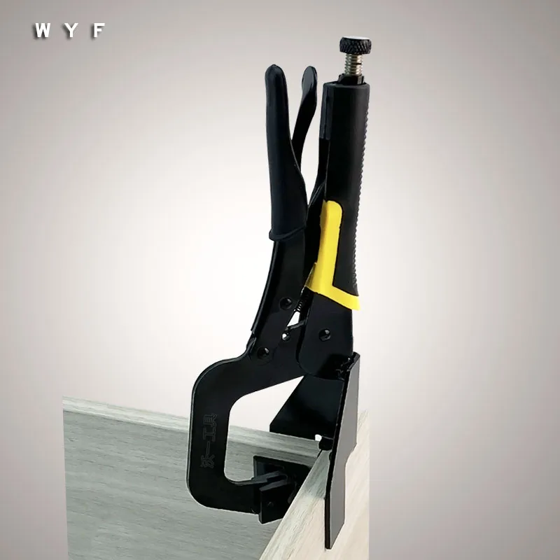 
New 90 degree clamp Woodworking Right Angle Fixed Pliers Quick Corner Clamp pocket hole jig Wood splicing auxiliary tools 