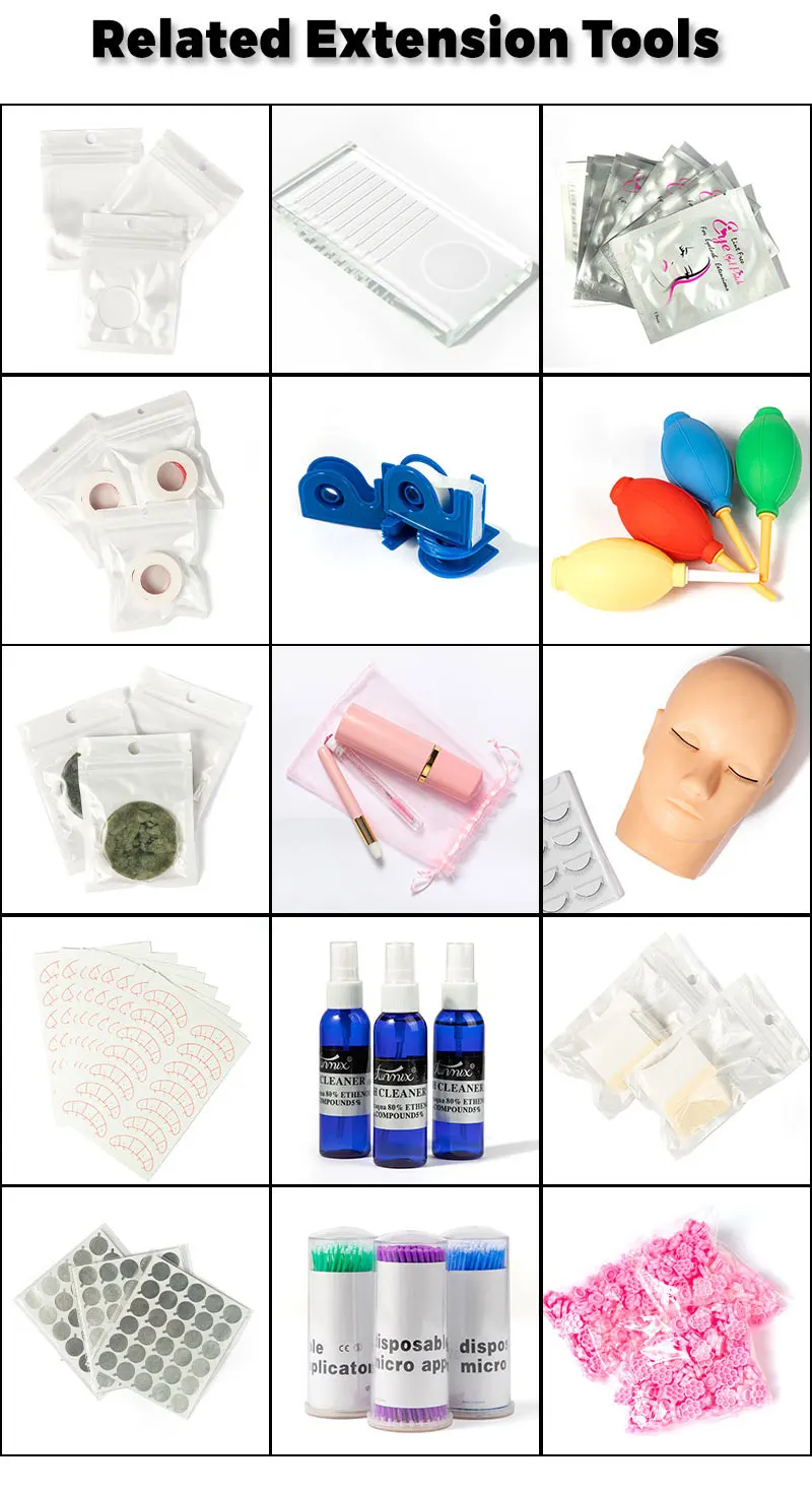 Wholesale pre made eyelash extension fanned 5d 6d 3d eyelash extension easy fans mega volume Lashes premade fans Lash extensions