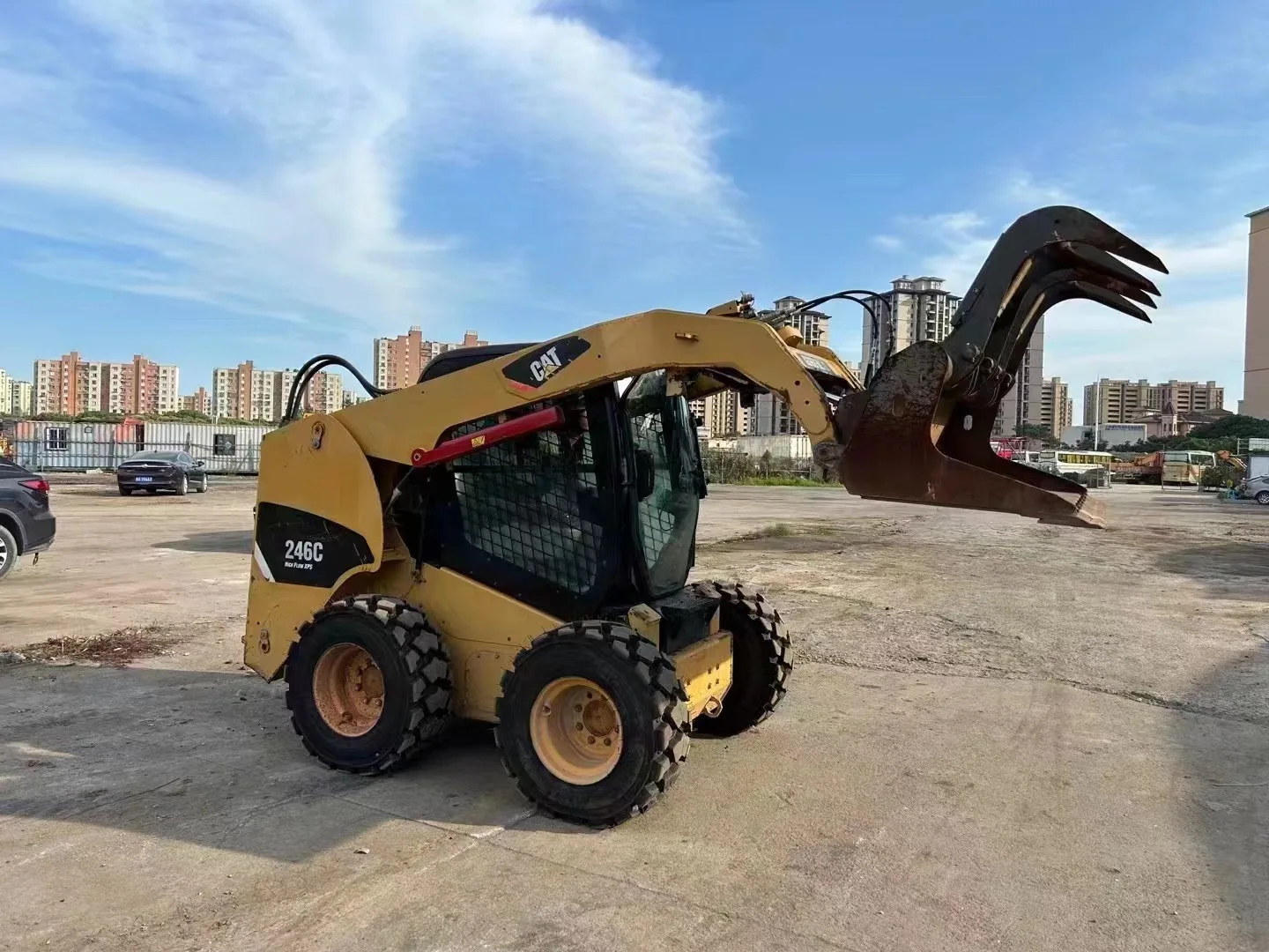 Top Quality Building Original Cheaper Caterpillar CAT246 Wheel Skid Steer Loader CAT246D Mini Loader Machine CAT262D 246C