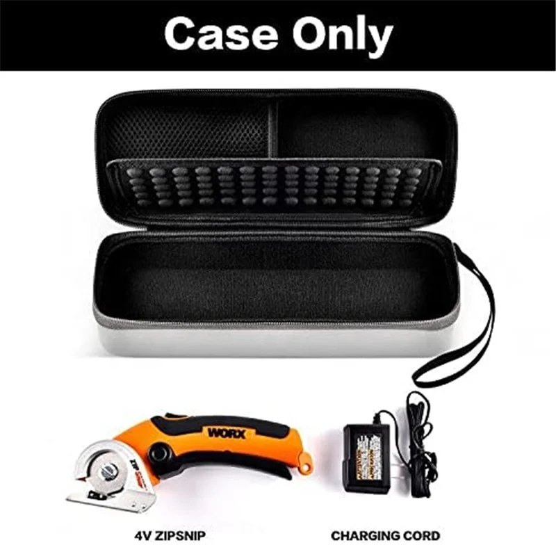 Custom Hard EVA Case for WORX WX081L ZipSnip Cutting Tool Rotorazer Saw Tile Cutter Storage Organizer Holder