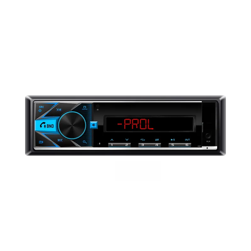 Single Din Multifunction MP3 Car Player AUX Car Radio USB Car Stereo IR Control Remote