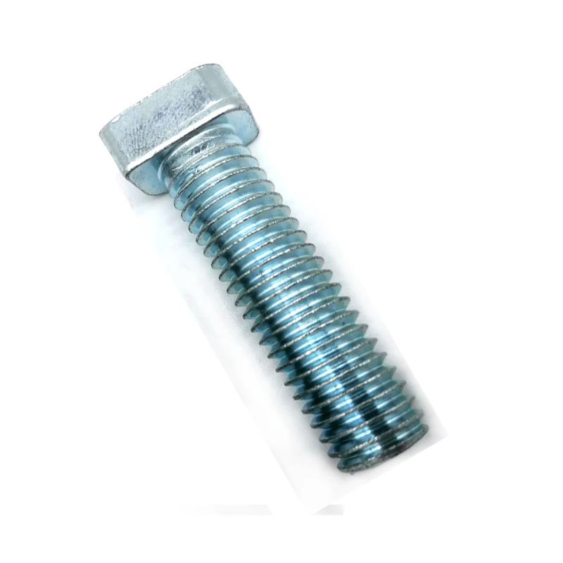 A325 DIN6914 ss304 / 316 stainless steel / carbon steel 8.8 Gr round / hex / pan / square head bolt with nut