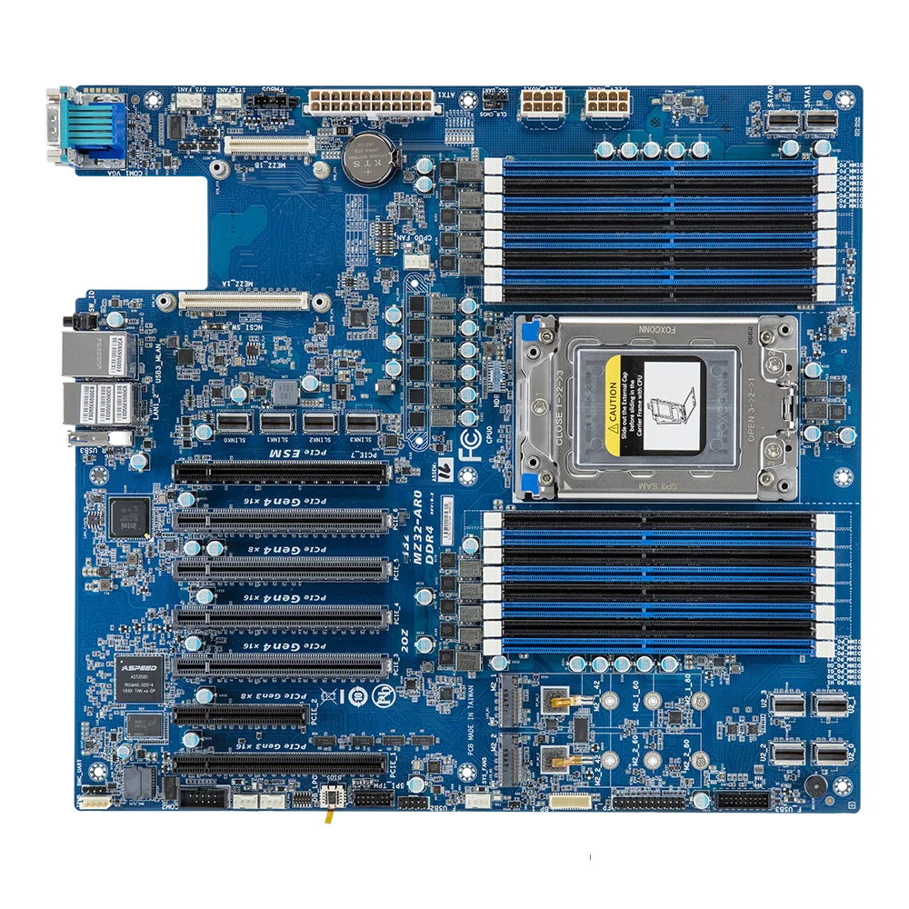 GA SP3 MZ32-AR0 MZ32-AR1 7002 7003 series Processor cpu Server Board SoC Motherboard SP3 7003 cpu list
