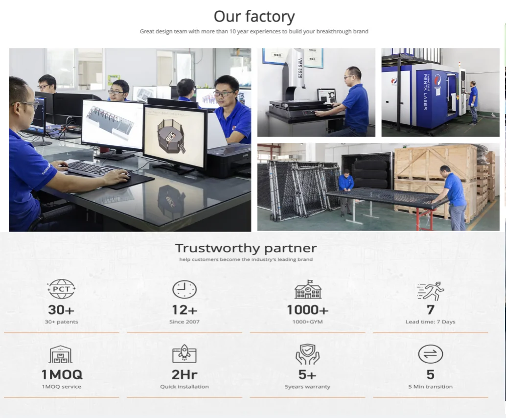 Professional Round Mma Cage Comptetion Octagsur Cage Used Cage De Mma 10*10