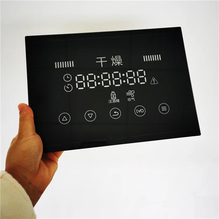 Washing Machine Polycarbonate Panel Black Silk Screen PC Solid Board Custom Processing