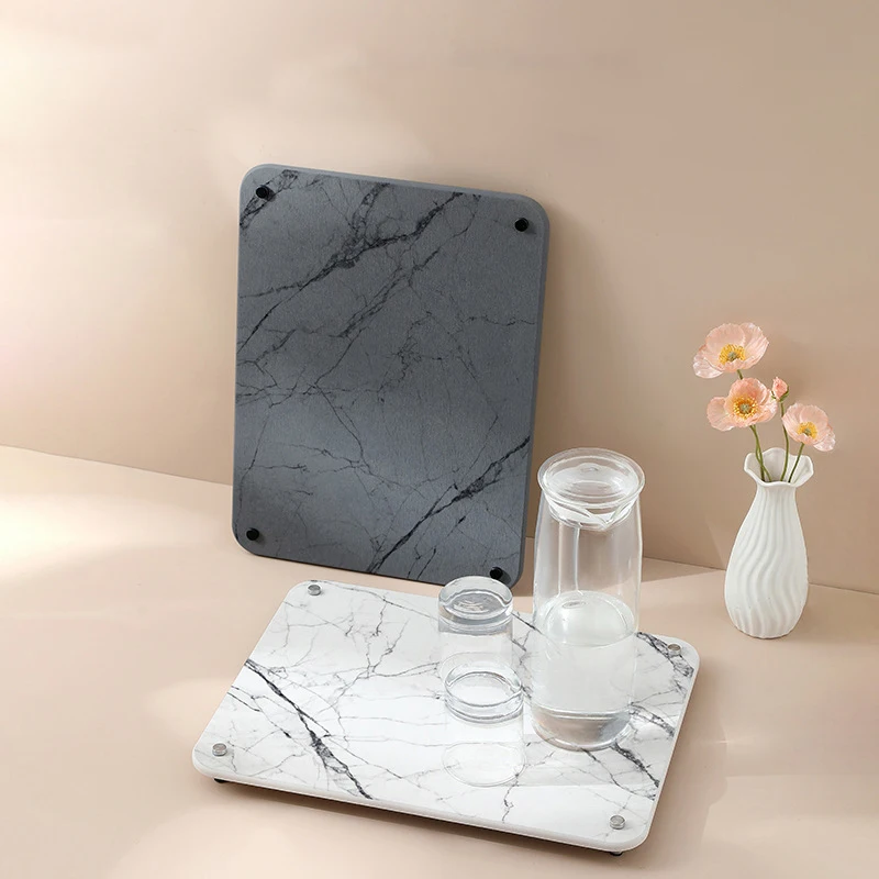 Fluid Sucking Mat Stone Drying Mat For Kitchen Counter Diatom Kitchen Mat
